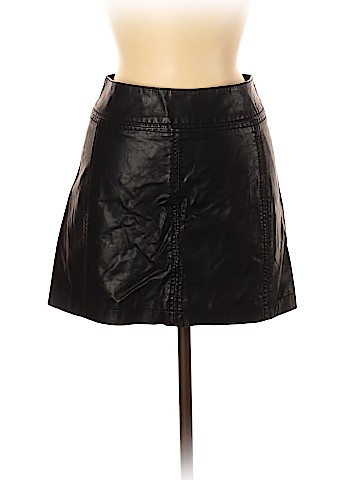 Free People Faux Leather Skirt (view 1)