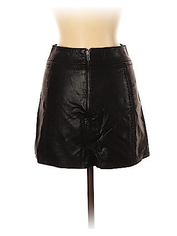 Free People Faux Leather Skirt (view 2)