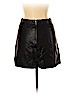 Free People 100% Polyurethane Black Faux Leather Skirt Size 2 - photo 2