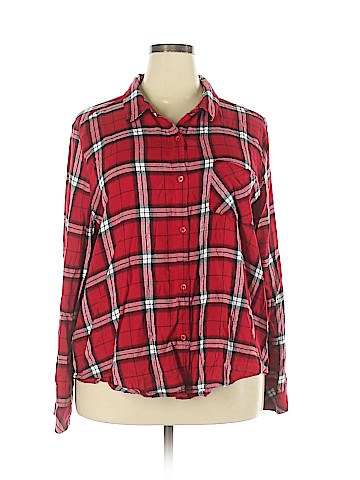 BP. Long Sleeve Button-Down Shirt (view 1)