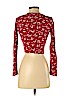 Hollister 100% Viscose Red Long Sleeve Blouse Size XS - photo 2