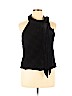 Lauren by Ralph Lauren Black Sleeveless Blouse Size 16 - photo 1