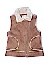 Zara Kids 100% Polyester Tan Vest Size 11 - 12 - photo 1