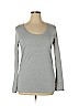 Gap Gray Long Sleeve Top Size XL - photo 1