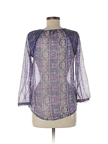 American Eagle Outfitters 3/4 Sleeve Blouse (view 2)