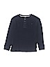 Old Navy 100% Cotton Black Long Sleeve Henley Size 6 - 7 - photo 1