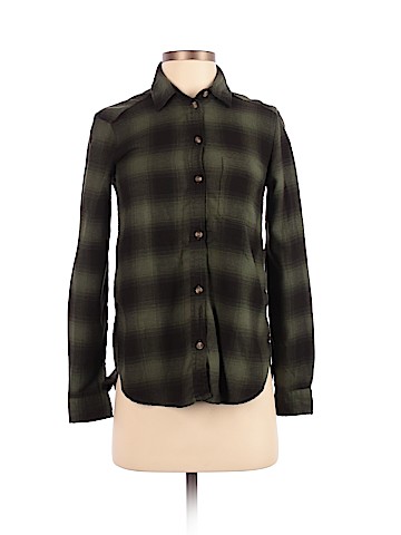 American Eagle Outfitters Long Sleeve Button-Down Shirt (view 1)