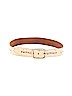 Aeropostale 100% Leather Solid Ivory Leather Belt Size S - photo 1
