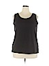 Chico's 100% Polyester Black Sleeveless Blouse Size XXL (4) - photo 1