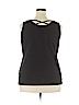 Chico's 100% Polyester Black Sleeveless Blouse Size XXL (4) - photo 2
