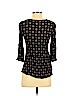 Mossimo Supply Co. 100% Rayon Black 3/4 Sleeve Blouse Size S - photo 2