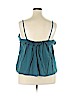 Old Navy 100% Polyester Blue Sleeveless Blouse Size XXL - photo 2
