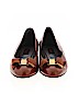 Nine West 100% Leather Brown Flats Size 8 1/2 - photo 2