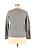 Jones New York 100% Cotton Gray Long Sleeve T-Shirt Size XL - photo 2