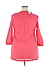 Decorated Originals 100% Cotton Pink 3/4 Sleeve Blouse Size 2X - photo 2
