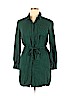 A New Day 100% Rayon Green Casual Dress Size XL - photo 1