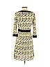 Milly 100% Silk Yellow Casual Dress Size S - photo 2