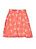 Lularoe Print Orange Skirt Size 12 - photo 2