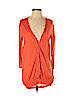 Mossimo 100% Acrylic Orange Cardigan Size S - photo 1