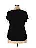 Gap 100% Viscose Black Short Sleeve T-Shirt Size XL - photo 2