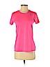 Nike 100% Polyester Pink Active T-Shirt Size S - photo 1