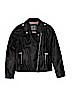 Ci Sono 100% Polyurethane Black Faux Leather Jacket Size 12 - photo 1