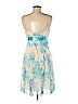 BCBGMAXAZRIA 100% Silk Ivory Cocktail Dress Size 8 - photo 2