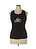 Assorted Brands 100% Cotton Black Tank Top Size XL - photo 1