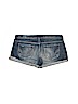 Hollister 100% Cotton Blue Denim Shorts Size 1 - photo 2
