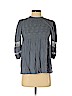 One September 100% Rayon Gray 3/4 Sleeve Blouse Size XS (petite) - photo 1
