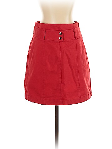 Intermix Denim Skirt (view 1)