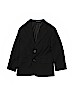 Van Heusen 100% Polyester Solid Black Blazer Size 6 - photo 1