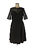 Boden 100% Cotton Black Casual Dress Size 16 - photo 1