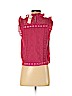 Maeve by Anthropologie 100% Cotton Pink Sleeveless Blouse Size 0 - photo 2