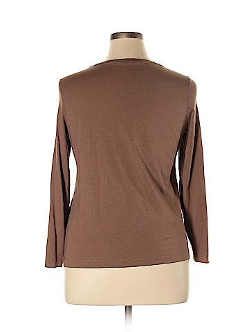DressBarn Long Sleeve T-Shirt (view 2)