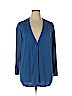 Avenue 100% Acrylic Blue Cardigan Size 22 - 24 Plus - photo 1