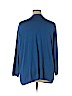 Avenue 100% Acrylic Blue Cardigan Size 22 - 24 Plus - photo 2