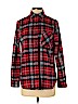 Forever 21 Red Long Sleeve Button-Down Shirt Size S - photo 1