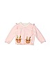 Mud Pie 100% Cotton Solid Pink Cardigan Size 9-12 mo - photo 1