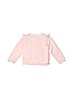 Mud Pie 100% Cotton Solid Pink Cardigan Size 9-12 mo - photo 2
