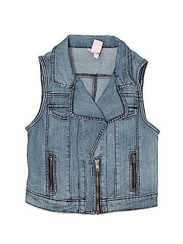 Candie's Denim Vest (view 1)