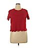 Unbranded Red Short Sleeve Blouse Size XL - photo 1