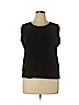 Glu-Glu Black Sleeveless Blouse Size 2X - photo 1