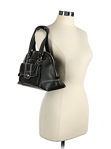 Coach Factory Leather Satchel (view 2)