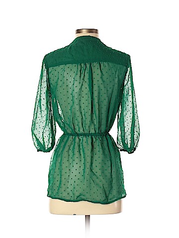 Mossimo Supply Co. 3/4 Sleeve Blouse (view 2)