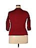 DressBarn Red 3/4 Sleeve Blouse Size XL - photo 2