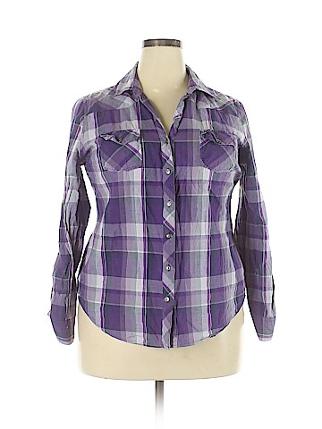 Cato Long Sleeve Button-Down Shirt (view 1)