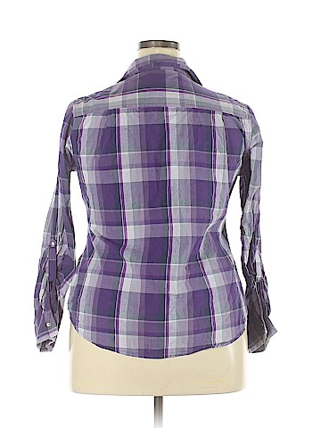 Cato Long Sleeve Button-Down Shirt (view 2)