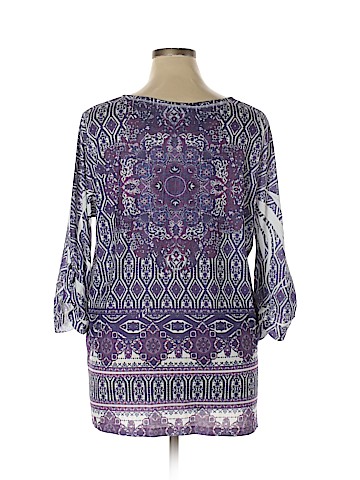 Catherines 3/4 Sleeve Blouse (view 2)