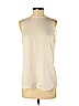 Theory White Sleeveless Blouse Size S - photo 1